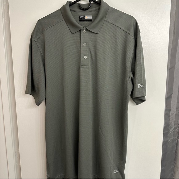 Callaway Men's Core Performance Polo - Grey Size Large - Picture 3 of 15